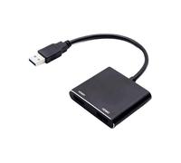 Générique USB Display Adapter, Video Converter Cable, 1080P HD Output for Computer Screen Extension, Plug and Play Cord for Laptop Desktop Monitor TV Projector Home Office Workstation Use