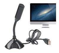 Générique USB Microphone Computer, Plug & Play Desktop, Noise Reduction, High-Quality Audio For PC & Laptop Ideal, Condenser Mic For Recording, & Streaming,103-120cm, 5.31inches
