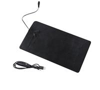 Générique USB-Pflanzenheizkissen, PVC-Ledermaterial 22 X 15,5 Cm | Heizmatte Für Pflanzen Mit Wasserdicht Faltbar Gleichmäßige Wärme Fürs Setzlinge Zimmer Garten Gewächshaus Zubehör