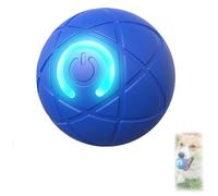 Générique USB Rechargeable Smart Shaking Pet Bounce Balls Automatic Moving Pet Toy for All Dogs (Blue)