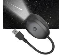 Générique USB Star Night Lights - 3 Levels Romantic LED Lamps | 2.76x1.57in ABS Sky Projector Plug With 6.1in Cord | Always On Breathing Mode Elegant Bedroom Car Home Bathroom Entertainment Decor