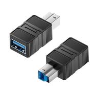 Générique USB to B Converter - 3.0 Printer Connector, Scanner Data Hub, Docking Station Adapter | fasts Transfer Cable for Computers Laptops Desktops, Plug and Plays, Stable Connection