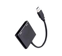 Générique USB to HD Adapter, HD Plug & Play Connector, 1.97x2.36x0.39 inches, Lightweight Design Easily Connect Supports Full 1080p, Signal Transmission for Laptop, Computer, Desktop, TV and Home Use