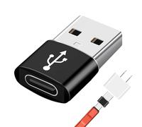 Générique USB Type-C Adapter, PD Fast Charging Connector Type C to USB Adapter for Phone, Laptop, Tablet, Car, PC, Desktop, Travel, Compact Charging Connector for Daily Or on-The-Go Use