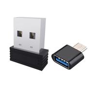 Générique USB,USB Mouse Mover with Touch Switching - Automatic Mini Mouses Shaker with 2 Jiggle Modes to Prevent Computer Laptop Entering Sleep