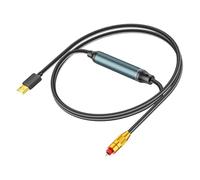 Générique USB vers Optique Transmetteur Audio Adaptateur USB vers Optique - Transmetteur USB vers Optique Polyvalent, Convertisseur Audio Optique USB Portable pour Ordinateurs