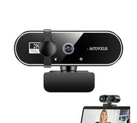 Générique USB Webcam - 2K HD Camera, Built in Noise Reduction,