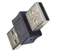 Générique USB2.0 Adaptateur | Coupleur USB2.0 AF/AM | Câble De Chargeur Mâle À Femelle Convertisseur Droit - pour Bureau Ordinateur Portable PC Téléphone Tablette Maison Voyage Travail