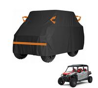 générique UTV Housse Quad Compatible avec Polaris General XP 1000 2020-2026,4 Seater,210D imperméable à la Pluie, à la Neige et au Vent, Protection Tous Temps, avec Bandes réfléchissantes