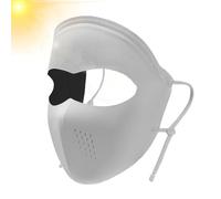 Générique UV Face Cover - Cooling Full Coverage Protector, Tanning Face Cover for Maintenance, Breathable Shielding Accessory, Outdoor Utility Piece with Stretch Fit Design, Summer Kit for Shading