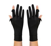 Générique UV Gloves - Nylon UPF 50+ Fingerless Anti Slip Touchscreen Summer Gloves | UV Protection Hand Cover for Women | for Travel Golf Fishing Running Hiking Kayaking Driving Use