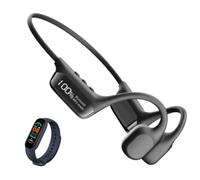 Générique v2 Bone Conduction Headphones Bluetooth 5.4 IPX8 Waterproof Earbuds with 32GB Memory HiFi Sports Swimming Headphones