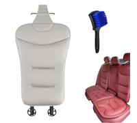 Générique Vabuena Car Seat Cushions for Driving,Skin-Friendly Leather Seats Cushions,Non-Slip Seat Cushion Scratch Wear-Resistant,for All Model & Front & Back Seats