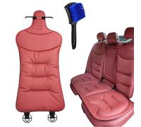 Générique Vabuena Car Seat Cushions for Driving,Skin-Friendly Leather Seats Cushions,Non-Slip Seat Cushion Scratch Wear-Resistant,for All Model & Front & Back Seats