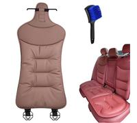 Générique Vabuena Car Seat Cushions for Driving,Skin-Friendly Leather Seats Cushions,Non-Slip Seat Cushion Scratch Wear-Resistant,for All Model & Front & Back Seats