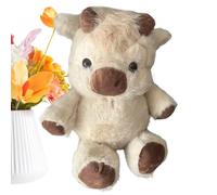 Générique Vache en Peluche, Adorable Figurine à câliner et Design en Peluche Douce à Longue Queue, Fonction de Soutien Confortable, Vaches en avec Utilisation pour Filles, Chambre d'enfant, mais