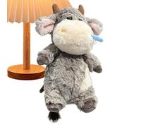 Générique Vache en Peluche | Doudou Animal de Collection | Pendentif Sac Vache en Peluche | Idéal pour Chambre Maison Crèche Étagère Salle de Classe Récompenses Cadeau Décoration Enfant Fille et