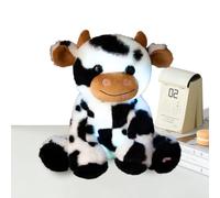 Générique Vache en Peluche - Peluche Lumineuse Colorée, Adorable Animale, Jouet Doux pour | Accessoire Compagnon Décoratif À r, pour Salon, Canapé, Chambre À Coucher, Pépinière, Salle De Je