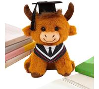 Générique Vache en Peluche | Vache Assise Mignonne Décoration de Ferme Réaliste, en Peluche,pour Anniversaire Récup Câlins Dodo Sieste Chambre Enfant Salon Canapé Oreiller