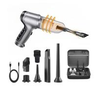Générique Vacuum Cleaner G80 Edition Power Cordless Handheld Vacuum Cleaner 2-in-1 Multifunctional, Washable Filter, Suitable for Cars Offices Homes