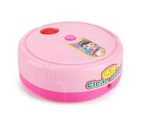 Générique Vaguum du Robot, Maison De Simulation pour en-fants Mini Jouet Robot Balayant, Vide Jouet avec Lumières Et Effets Musicaux, Super Cadeaux Et Garçons De Fille - Rose 11cm
