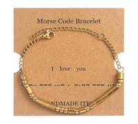 Générique Valentin Argenté Mm Rose Bijoux Bracelets For Women Inspirational Adjustable Bracelets For Couples Mom Friend Homme Avec Bracelet Bijoux (GD1, One Size)