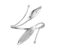 Générique Valentin Avec Bracelet Classique Bracelet Argenté Bijoux Armband Adjustable Hammered Wrap For Women Wedding Jewelry Accessories Messages Élastique Petite Mm Bijoux (Silver, One Size)