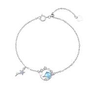 Générique Valentin Femmes Cadeau Petite Rose Anneaux Silver Plated Star Planet Charm Bracelet For Women Wedding Elegant Jewelry Rose Choix Couple Jonc Hommes Anneaux (Gold, One Size)