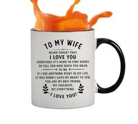Générique Valentines Cup - Ceramic, 3.74x3.15 Inches, Coffee Mug | Dishwasher-Safe Tea Coffee Cup, Valentines Couple Mug For Home, Cafe, Restaurant, Kitchen, Daily Use, Gift