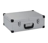 Générique Valise à Outils 46 x 33 x 16 cm Argenté Aluminium,Quincaillerie,Accessoires de quincaillerie,Organisation & Rangement d'outils,Boîtes à Outils,Argent,2.99 KG,91846