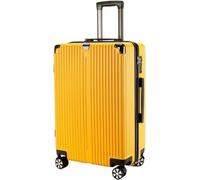 Générique Valise de Voyage à Mot de Passe, Levier réglable, Grande capacité, Coque Rigide, Unisexe, avec roulettes(24inch)