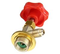 Générique Valve De Robinet - Ouvre-Boîtes R134a, Outil Distributeur pour Recharge Climatisation Auto | Raccord M14/1/4, Commande Manuelle, Laiton Solide