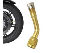 Générique Valve d'extension de Pneu de vélo - Valve d'extension de Tige de Pneu avec coude à 90 degrés,Adaptateurs de Tige de Valve de Roue de Voiture pour Scooters, Voitures