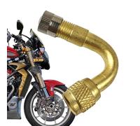 Générique Valve d'extension de Pneu de vélo | Valve d'extension de Tige de Pneu avec coude à 90 degrés - Prolongateur de Valve de Scooter Automatique pour Voitures, camions, vélos