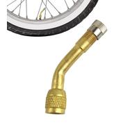 Générique Valve d'extension de Pneu de vélo - Valve d'extension de Tige de Pneu avec coude à 90 degrés,Prolongateur de Valve de Scooter Automatique pour Voitures, camions, vélos