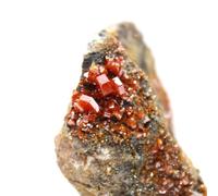 Générique Vanadinite en Cristaux de 100 grammes et 70 millimètres, Minéral Vanadinite du Maroc, Pierre Naturelle, Article Exclusif, Minéral décoratif, Pierre de Relaxation