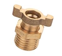Générique Vanne de Vidange pour Compresseur D'Air Accessoire pour Réservoir de Compresseur Pièce Ménagère Facile à Poser Robinet Résistant à L'Usure Ada, Style B