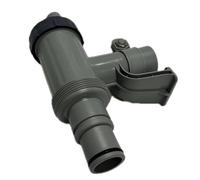 Générique Vannes pour Piscine | Adaptateur à Piston Robuste, Anti-Fuite et étanche | Raccords pour Piscine Enterrée | pour Utilisation extérieure avec débit d'eau pour Maison et