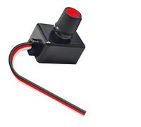 Générique Variateur Rotatif 12-24V, Conception compacte pour Bandes Lumineuses LED, Bandes de plafonniers de Camion à Faible contrôle