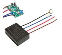 Générique Variateur Tactile - ABS Laiton 5x3.5x1.5cm | Module Remplacement Capteur Lampe Tactile 3 Voies KSY-413A | Contrôle Réparation Multifonction Pour Lampes De Table Et Éclairage