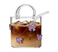 Générique Vase de Style Pochette - Tasse Décorative Mignonne | Verres à Vin de Style Pochette - pour les Boissons, Jus, Cocktails, Fleurs, Centres de Table pour Pièces et Salles, Mariage et Fête