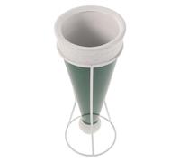 Générique Vase en céramique de Noël : Vase en Forme de Chapeau de Père Noël pour Fleurs - Arrangement Floral de Noël pour intérieur Moderne, Maison de Ferme