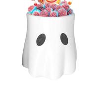 Générique Vase en Forme De Seau Fantôme - Pot à Succulentes et Grasses,Figurine Mignonne de Pot de Fleurs pour Bureau, Appui de Fenêtre, Chambre et Appartement