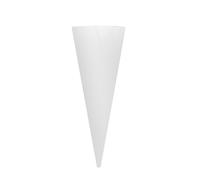 Générique Vase en Verre Transparent Mural Forme de Cône pour Plante Fleur