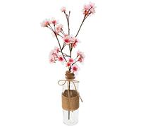 Générique Vase Fleur Artificielle Cerisier Blanc/Rose 46CM