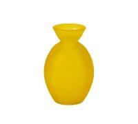 Générique - Vase Verre BOMBÉ 7X10.5CM 150ML Jaune