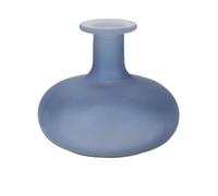 Générique - Vase Verre DÉPOLI EMY 12X10CM 470ML Bleu Orage