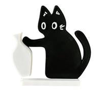 Générique Vases Aimantés Pour Réfrigérateur | Ornement Magnétique Mignon De Réfrigérateur - Aimants De Porte-moustaches De Chat | Utilisé Pour Collecter Des Moustaches De Chat Ou Des Fleurs