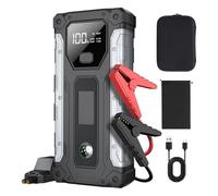 Générique Vehicle Power Booster - 12V Car Battery Jump Starter and Charger | Compact Portable Automotive Battery Pack for Cars Smartphones Laptops Camping Travel Road Trips and Backup Powers Solution