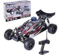 Générique Véhicule Tout-Terrain RC 4 Roues motrices Hobby 2,4 GHz Voitures télécommandées Échelle 1:10 Camion Nitro Haute Vitesse avec Moteur Nitro Force.18, Voiture de Course pour Adultes - RTR